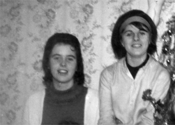 548: Ethel Webber and Phyllis Whelan. (circa 1962) [courtesy of Hilda (Whelan) Denty]  - Ethel daughter of William Webber &amp;amp; Anne Counsel; Phyllis daughter of Leo Whelan &amp;amp; Elizabeth Bishop
